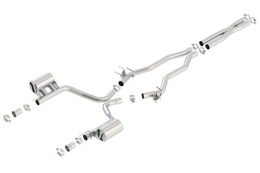 Borla 2015-2022 Charger SRT 392 / Scat Pack 6.4L Atak Catback Exhaust Single Split Rear Exit