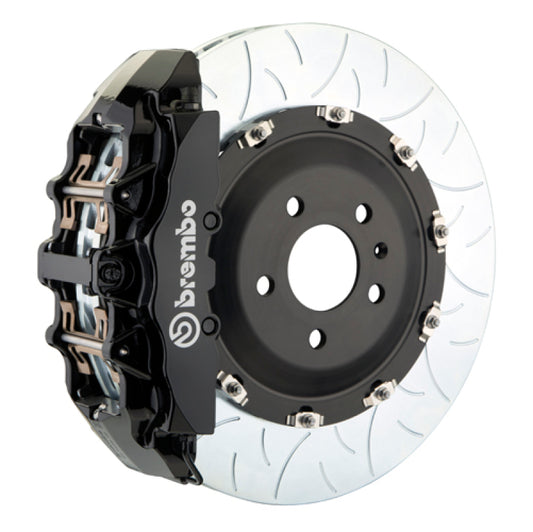 Brembo 06-10 Grand Cherokee SRT-8 Front GT BBK 8 Piston Cast 380x34 2pc Rotor Slotted Type3-Black