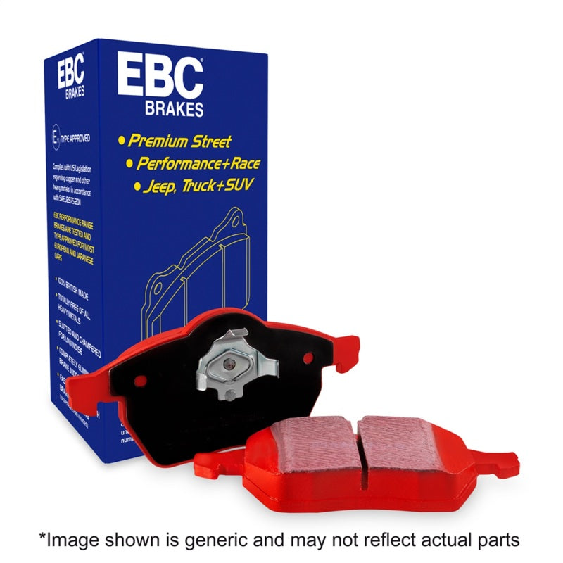 EBC 2015+ Ford Mustang (6th Gen) 5.2L (GT350) Shelby Redstuff Rear Brake Pads