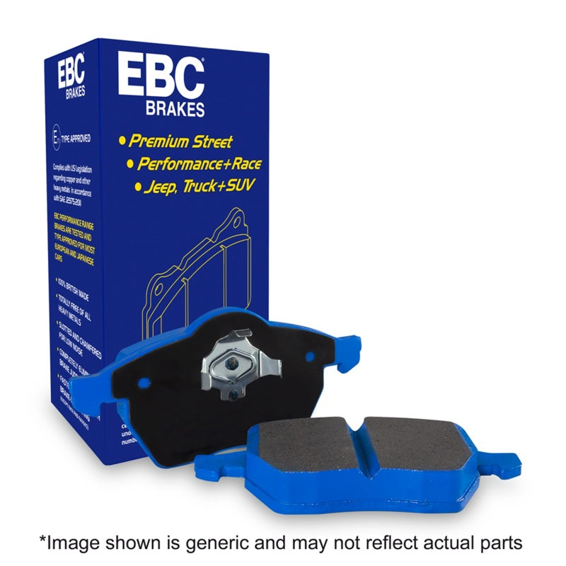 EBC 13-14 Ford Mustang GT500 Bluestuff Front Brake Pads